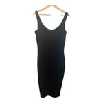 Hatch The Body Tank Dress Large Midi Black Maternity Bodycon Shelf Bra Bamboo Size undefined Photo 3