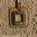 Tignanello Brown Leather Keychain or Bag charm Photo 2