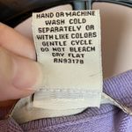 Evie Sweater Women’s Medium Sleeveless Purple Silk Blend Knit Photo 3