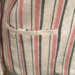 Adrienne Vittadini Adrienne Vitadini Striped Linen Cotton Blend Blazer Size Medium Photo 2