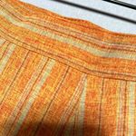 Vintage Orange Max Moda Striped Funky Trouser Waist 26” length 37” Inseam 24” Orange Photo 14