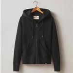 American Giant Womens Black Full Zip Hoodie Sportswear Company XS 100 Cotton Photo 8