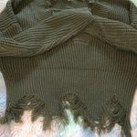 Akira Olive Green Sweater Photo 1
