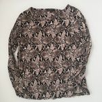 Mario Serrani M  Snake Print Top Photo 0