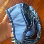 Lauren Ralph Lauren Bandana Paisley Printed Hipster Bikini Swim Bottom‎ Blue NWT Size 14 Photo 5