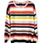 REPEAT CASHMERE | XS/S | Cashmere Sweater Knit Pullover Crewneck Striped Photo 0