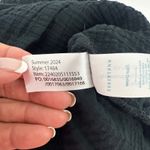 Marine layer Cali Double Cloth Black Gauze Smocked Shorts Beach Summer Small Photo 7