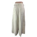 Urban Outfitters BDG White Corduroy Wide Leg Baggy Palazzo Trousers Pants Size 8 Photo 1