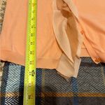 J.Crew Peach Cardigan with Ruffle Detail down the front women’s small Photo 7