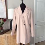 Unbranded Nude Oversized Longline Blazer Pink Size XXL Photo 1