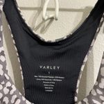 Varley Let's Move Harris Printed Longline Sports Bra in Gray Small Photo 3