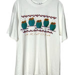 ONEIDA White Arizona T Shirt Cactus Single Stitch 1993 Size Large UNISEX Photo 0