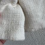 Tory Burch  Women’s Cream White Tweed Buttons Coat Blazer‎ Size 2 Photo 14