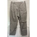 Abercrombie & Fitch Khaki Brown Jogger Pants High Rise Zip Size M Elastic Hem Photo 4