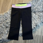 Lululemon Black Gather and Crow Crop Legging Photo 4