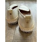 Kate Spade New York Loren White Leather Scalloped Slip On Espadrille Shoes SZ 9 Photo 10