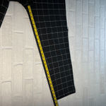 Zac & Rachel Dress Pants Womens 12 Black Windowpane Pull On Ankle Stretch Office Photo 9