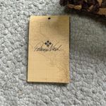 Patricia Nash NWT Patrica Nash Luzzara Straw & Leather Bag With Strap Boho Beach Summer Tote Photo 4