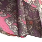 Sweet Pea Sweat Pea Y2K Paisley Mesh Fitted Top Whimsigoth Romantic Boho Fairy Size Med Photo 3