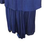 The Impeccable Pig mini romper Shorts Navy Blue pull on Silky Size XS Photo 1