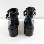 Catherine Malandrino  Rhinestone Studded Ankle Chelsea Boots Black 7.5 Photo 4