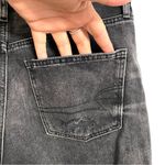 American Eagle Womens Shorts Washed Black 90s Boyfriend Distressed Size 6 Photo 6