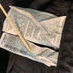 ZARA  90s Black Rigid Tapered Mom Jeans Sz 4 Y2K Minimalist Denim High Rise Emo Photo 3