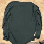 Tommy Bahama  Women's M Long Sleeve Cotton Green Round Neck Tee T-Shirt Top Photo 8