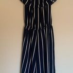 Rebellion Blue and White Jumpsuit from  Photo 0