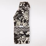 Tyler Boe Silk Tie‎ Waist Black And White Floral Pants Size 4 Photo 5