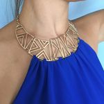 XOXO Royal Blue Blouse  Photo 2