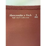 Abercrombie & Fitch Brown Long-Sleeve Slinky Hook-and-Eye Bodysuit Size S Photo 6