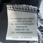 Style & Co  Maxi Dress Womens S Black Paisley Tiered Boho Whimsygoth Dark Fairy Photo 12