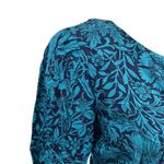 Maggy London Maggie London Vintage Silk Bodycon Dress Lined Shoulder Pads Zip Back Womens Photo 2