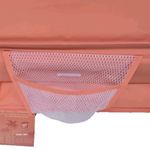 Trader Joe’s Salmon color picnic beach grocery tote bag Pink Photo 2