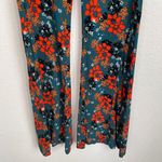 Free People Can't Take My Eyes Off Teal Floral Pants Photo 4
