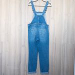 Boden Denim Women's US 2 Blue Jean Overalls Cropped Cuffed Straight Leg Photo 5