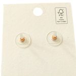 J.Crew  Statement Dangling Shell Earrings Gold With Rhinestones NEW Photo 4