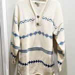 VINTAGE AVON 2 Button Navajo Sweater Size M/L Photo 2