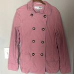 Urban Outfitters NECESSARY OBJECTS Pink Corduroy Spring Trenchcoat Photo 1