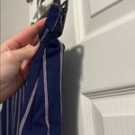 Forever 21  Navy and White Striped Mini Skirt Photo 1