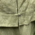 Vintage K Studio Women 16 Sleeveless Maxi Dress Jacket Set Cottage Prairie Green Photo 11