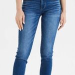 American Eagle  Outfitters Medium Wash Highwaisted Skinny Jeans Photo 0
