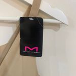 Maidenform NWT  large full shape wear deep vneck tan Photo 5