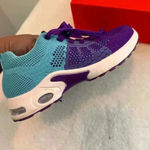 Fashion Professional Skateboard Shoe Women's‎ Size 41 Purple and Blue Photo 3