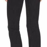 ANINE BING Roxanne Mid-Rise Split Hem Denim Flare Jeans Black Women's Size 25 Photo 1