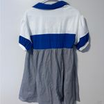 Daily Practice Rugby Babydoll Mini Dress Blue Size M Photo 4