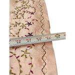 VTG Dressbarn Silk Linen Light Pink Delicate Beaded 3/4 Sleeve Blazer Top S NWT Photo 9