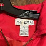 Vintage Gold Stud Quilted Jacket Red Size M Photo 5