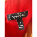 Speechless  Red Lace Sweetheart Neckline Fit Flare Mini Dress Size 5 Photo 2